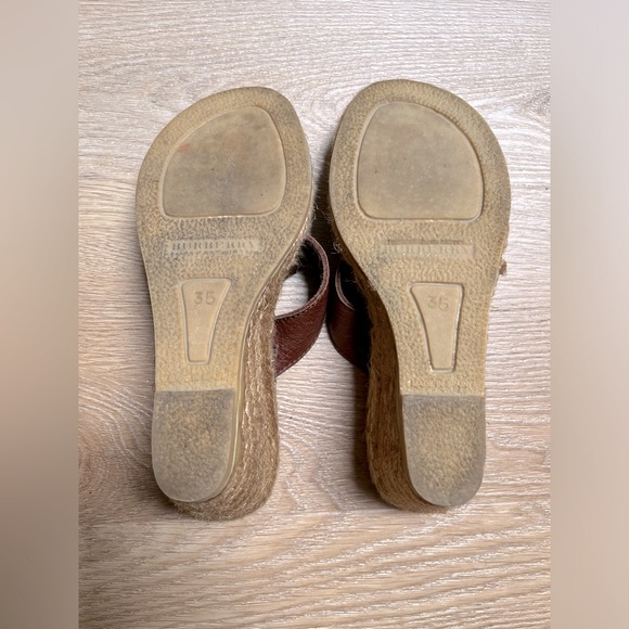 BURBERRY. Women’s Wedge Espadrilles. - Picture 7 of 7